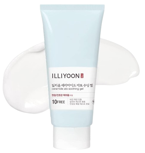 Illiyoon Ceramide Ato Soothing Gel - Vegan Facial Moisturizer for All Skin types
